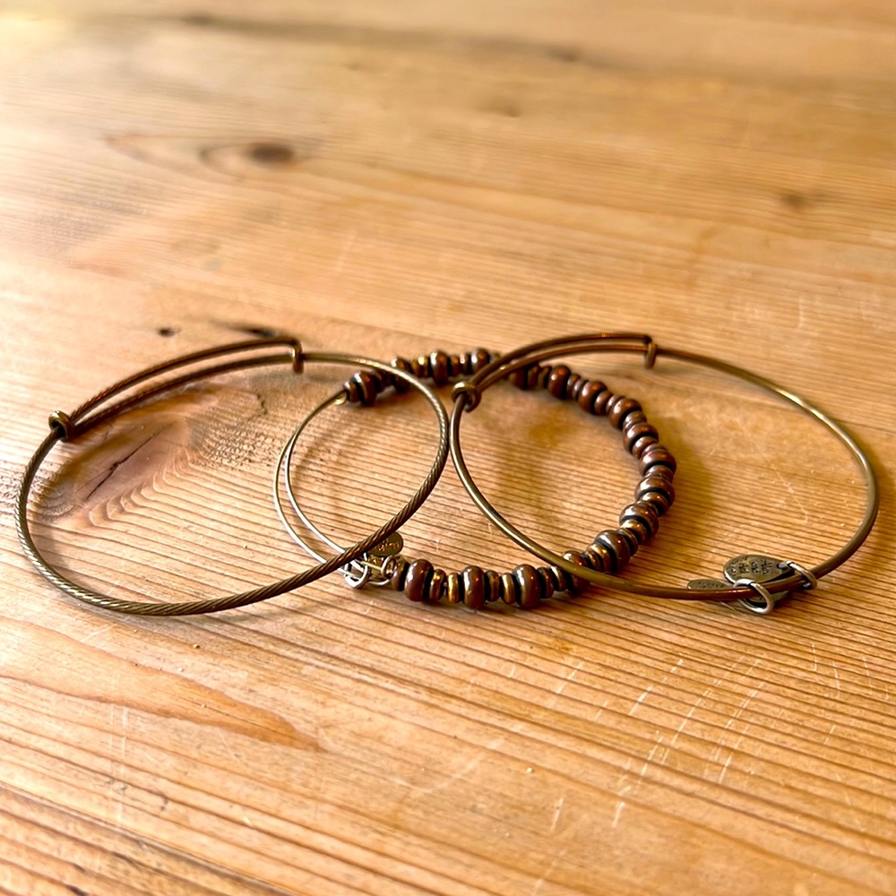 Alex and Ani bracelet set